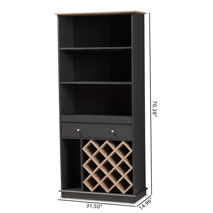 Mattia Wood Wine Cabinet - Cool Stuff & Accessories
