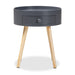Jessen Gray Mid Century Nightstand - Cool Stuff & Accessories