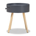 Jessen Gray Mid Century Nightstand - Cool Stuff & Accessories