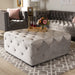Calvetti Upholstered Cocktail Ottoman - Cool Stuff & Accessories
