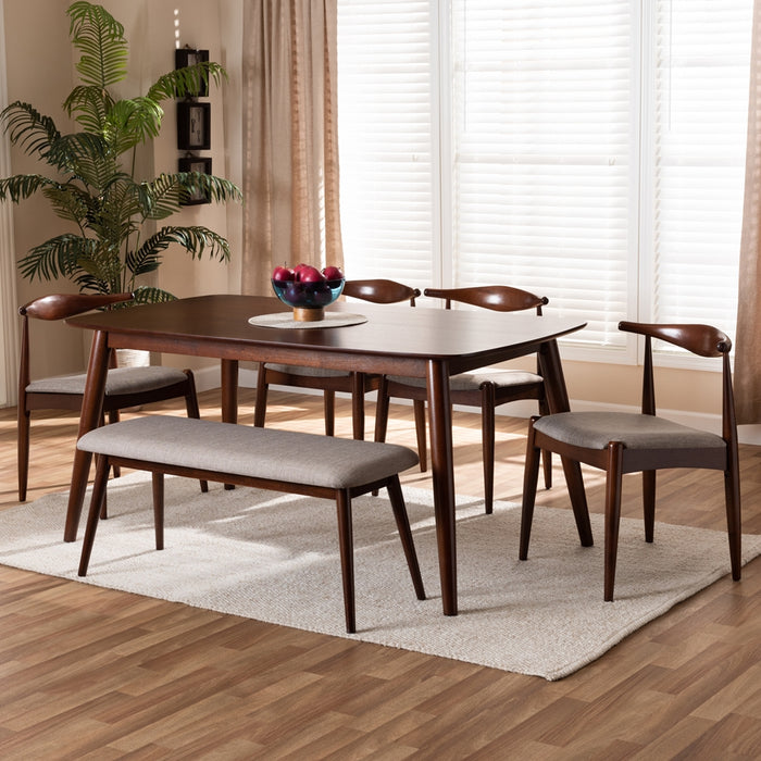 Aeron Upholstered 6 Piece Dining Set - Cool Stuff & Accessories