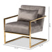Mira Fabric Accent Chair - Cool Stuff & Accessories
