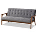 Asta Wood Sofa/Grey - Cool Stuff & Accessories