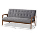 Asta Wood Sofa/Grey - Cool Stuff & Accessories