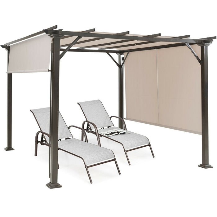 10' x 10' Metal Frame Patio Furniture Shelter - Cool Stuff & Accessories