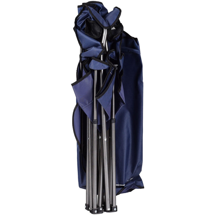 Portable Folding Beach Canopy Chair with Cup Holders/ Blue - Cool Stuff & Accessories