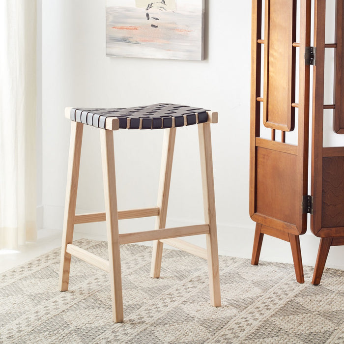 Abreu Rectangle Barstool/Black