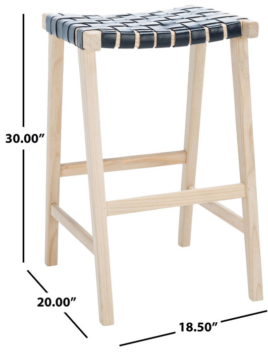 Abreu Rectangle Barstool/Black