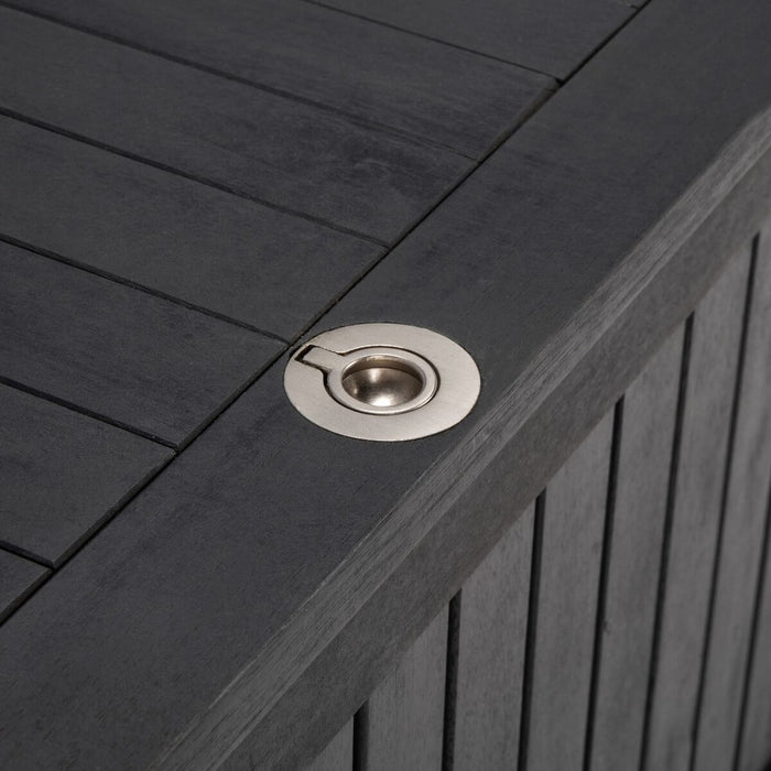 Abri 47.63 Inch L Cushion Box/Black