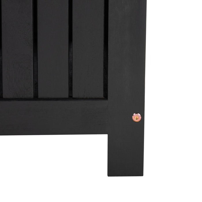 Abri 47.63 Inch L Cushion Box/Black