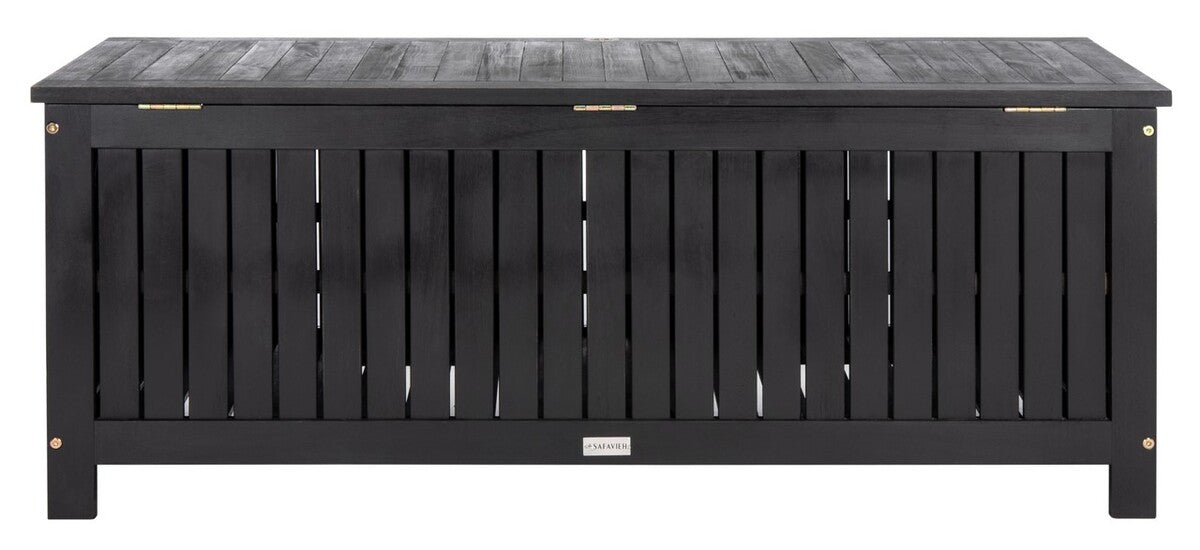 Abri 47.63 Inch L Cushion Box/Black