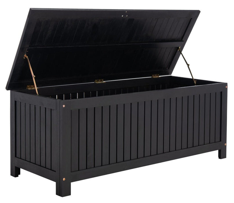 Abri 47.63 Inch L Cushion Box/Black