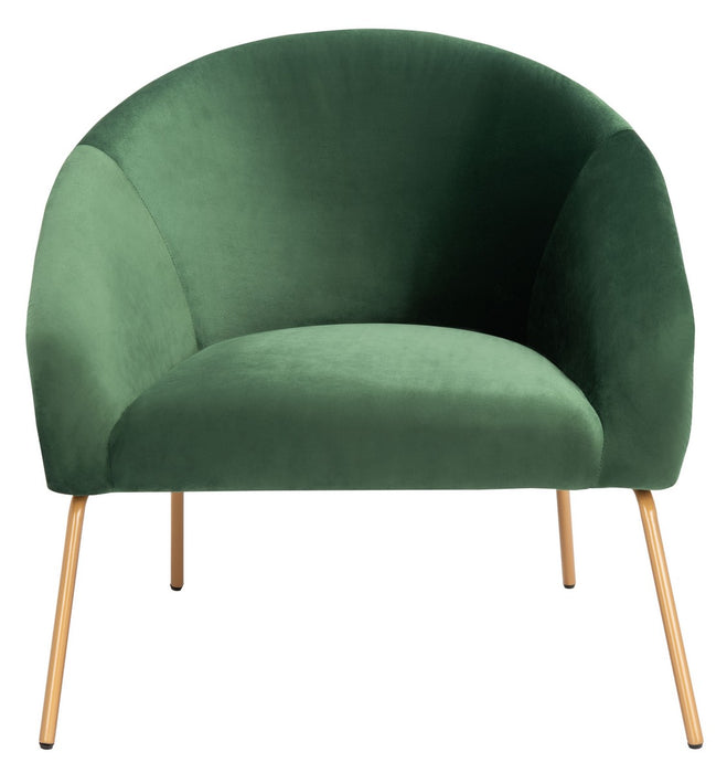 Mandi Velvet Accent Chair - Cool Stuff & Accessories