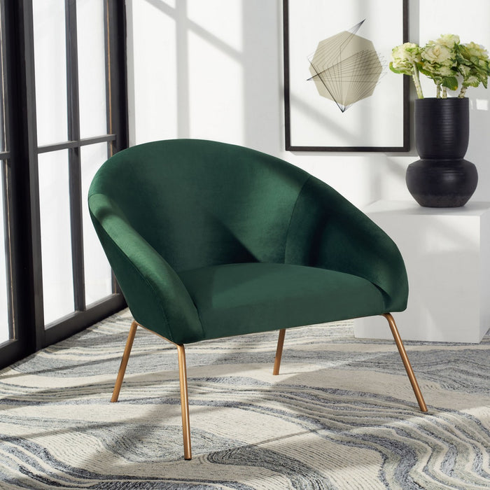 Mandi Velvet Accent Chair - Cool Stuff & Accessories