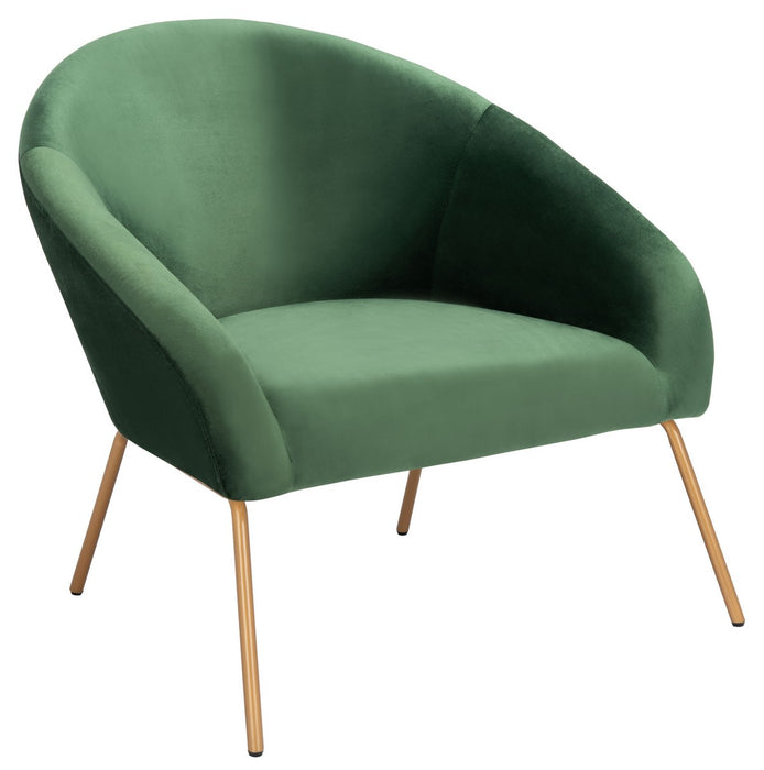 Mandi Velvet Accent Chair - Cool Stuff & Accessories