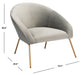 Mandi Velvet Accent Chair - Cool Stuff & Accessories