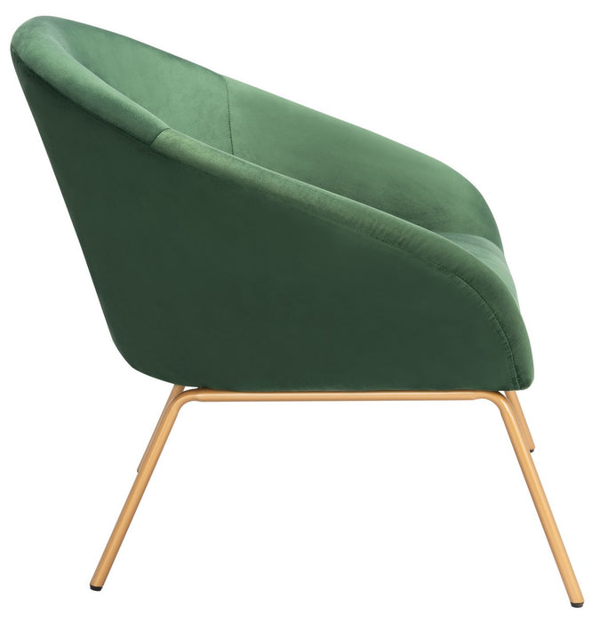 Mandi Velvet Accent Chair - Cool Stuff & Accessories