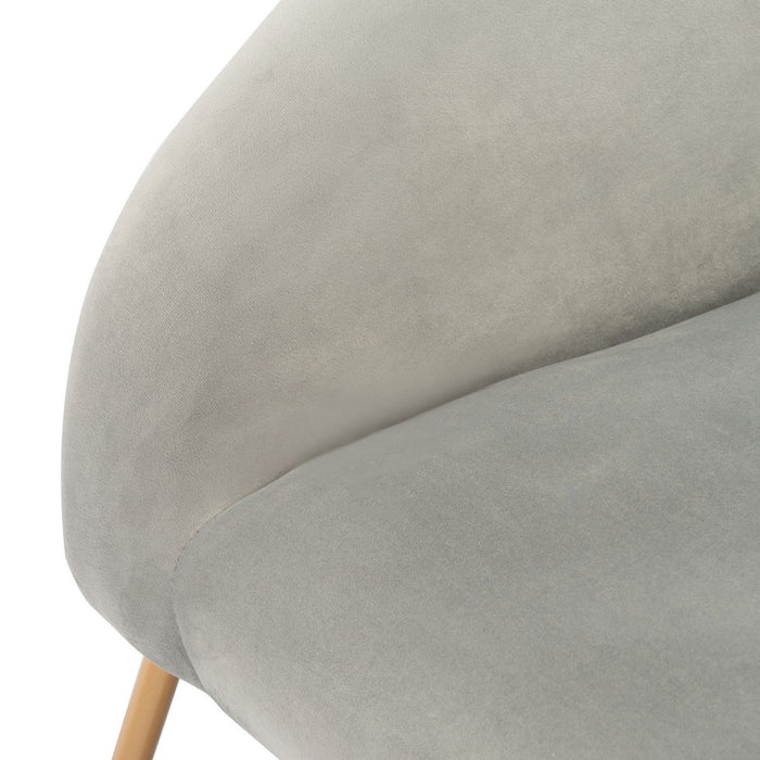 Mandi Velvet Accent Chair - Cool Stuff & Accessories