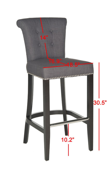 Addo Ring Bar Stool/ Charcoal - Cool Stuff & Accessories