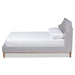 Adelie Modern Wood King Size Wingback Platform Bed - Cool Stuff & Accessories
