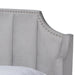 Adelie Modern Wood King Size Wingback Platform Bed - Cool Stuff & Accessories