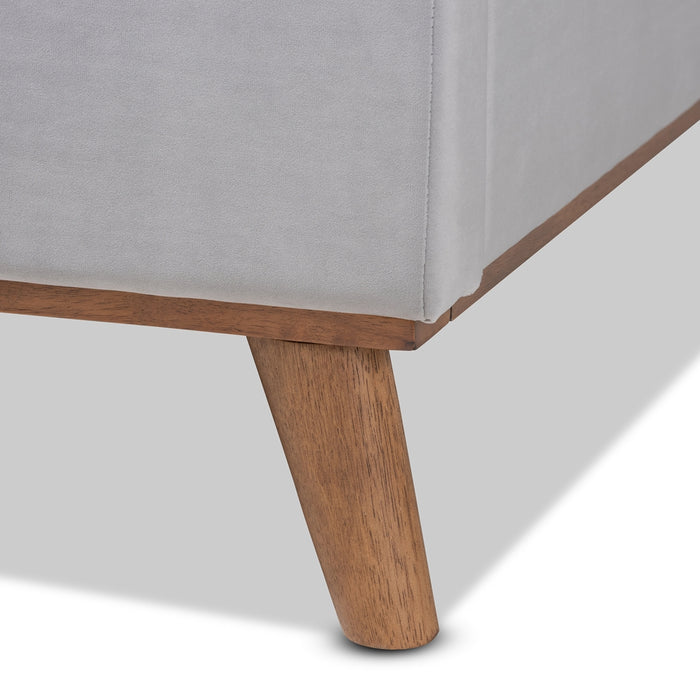 Adelie Modern Wood King Size Wingback Platform Bed - Cool Stuff & Accessories
