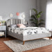 Adelie Modern Wood King Size Wingback Platform Bed - Cool Stuff & Accessories
