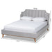 Adelie Modern Wood King Size Wingback Platform Bed - Cool Stuff & Accessories
