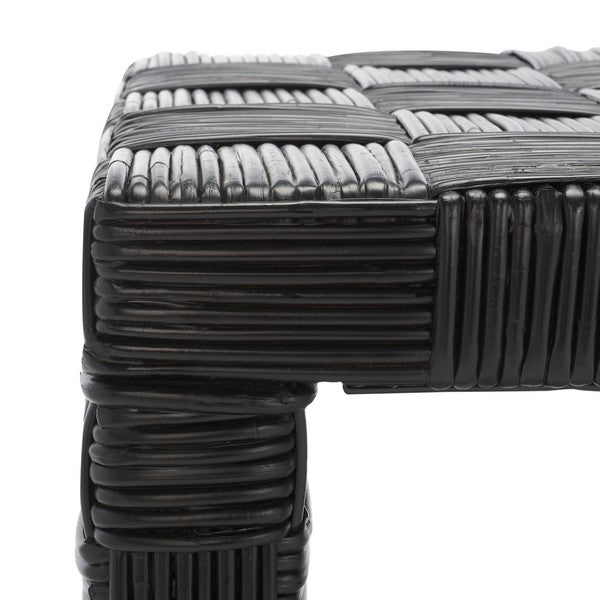 Adkin Rattan Coffee Table/Black Kubu
