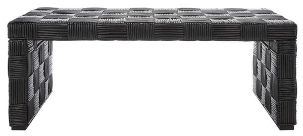 Adkin Rattan Coffee Table/Black Kubu