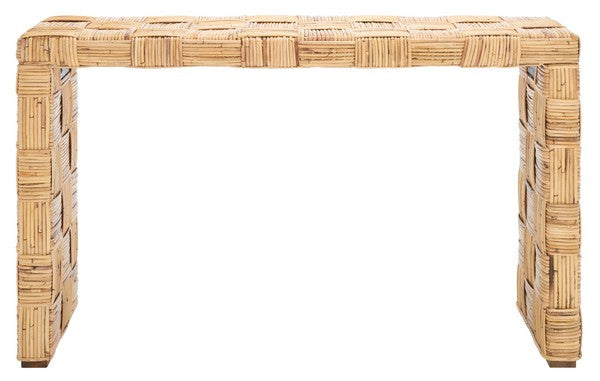 Adkin Rattan Console/Honey Natural Rattan