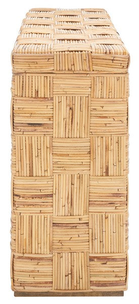 Adkin Rattan Console/Honey Natural Rattan