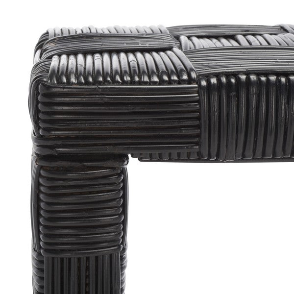 Adkin Rattan Console/Black Rattan