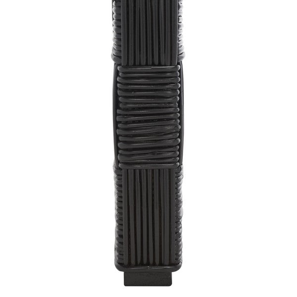 Adkin Rattan Console/Black Rattan