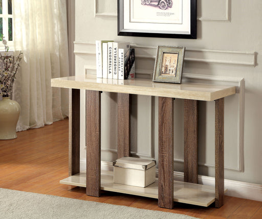 Furniture of America Alex Light Oak Console Table - Cool Stuff & Accessories