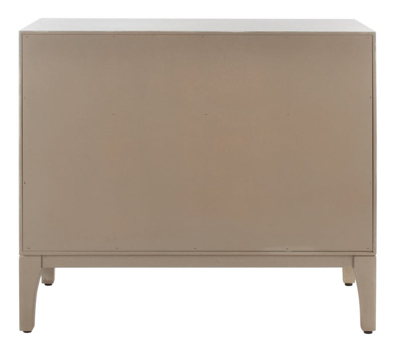 Alexie 2 Door 2 Shelf Chest/ Antique Grey