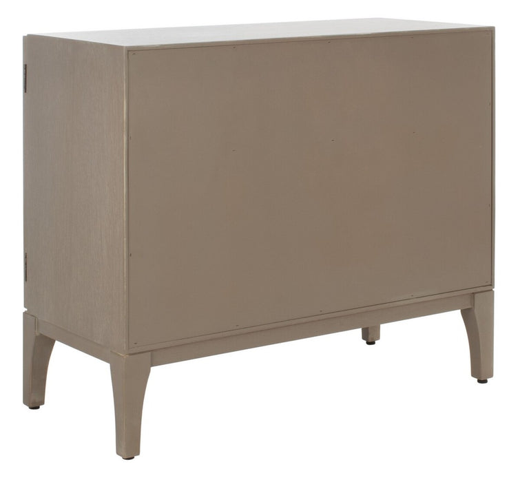 Alexie 2 Door 2 Shelf Chest/ Antique Grey