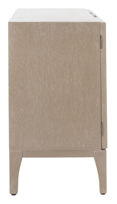 Alexie 2 Door 2 Shelf Chest/ Antique Grey