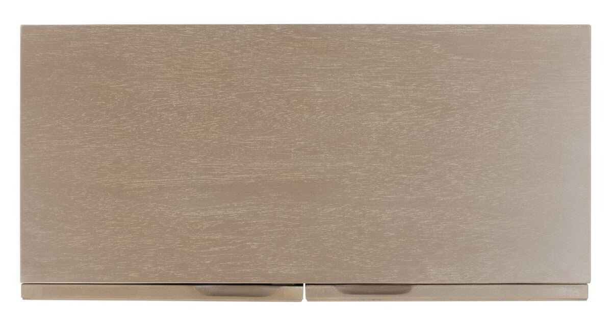 Alexie 2 Door 2 Shelf Chest/ Antique Grey