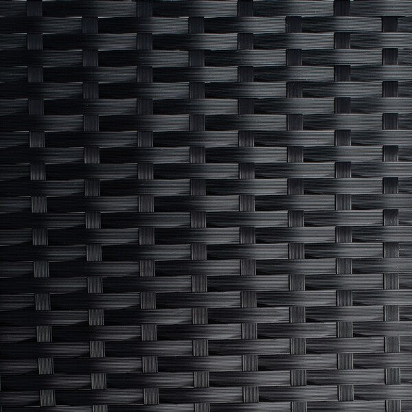 Analon Outdoor Sectional/Black White Cushion