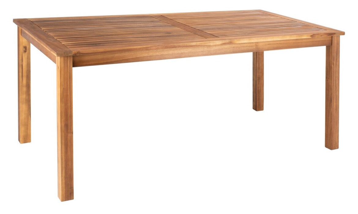 Aquina Dining Set/Light Brown