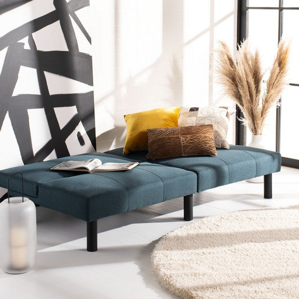 Astoria Foldable Futon Bed/Navy