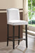 Libra White Contemporary Bar Stool - Cool Stuff & Accessories