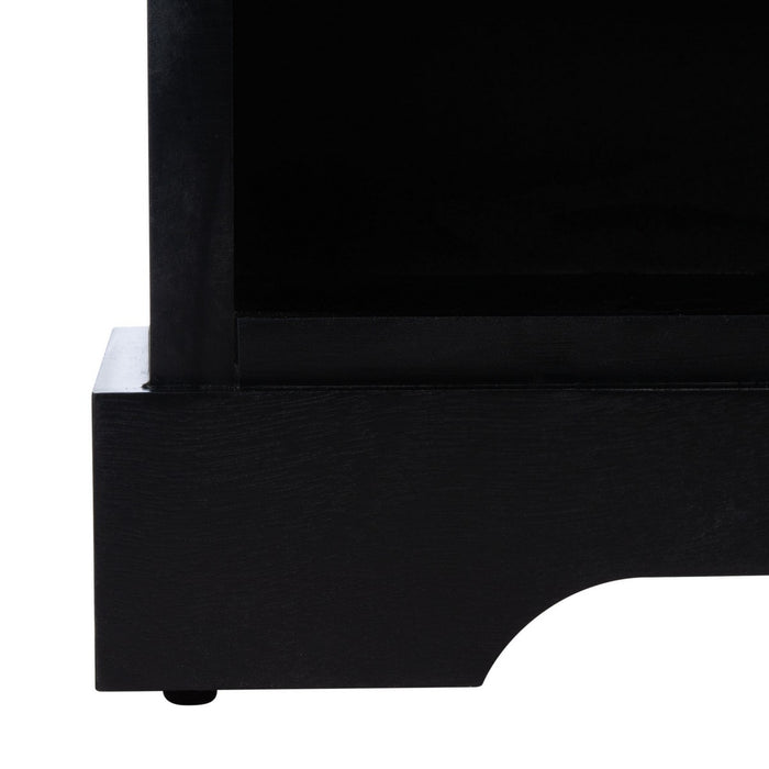 Landers 3 Drawer Storage Bench/Black - Cool Stuff & Accessories