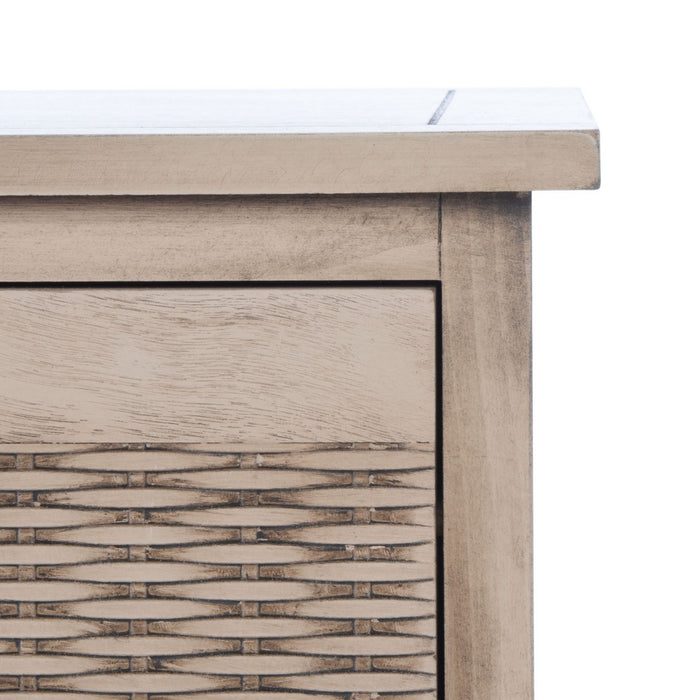 Landers 3 Drawer Storage Bench/sand - Cool Stuff & Accessories