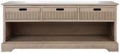 Landers 3 Drawer Storage Bench/sand - Cool Stuff & Accessories