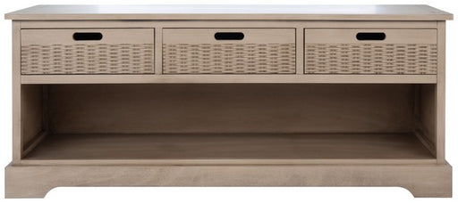 Landers 3 Drawer Storage Bench/sand - Cool Stuff & Accessories