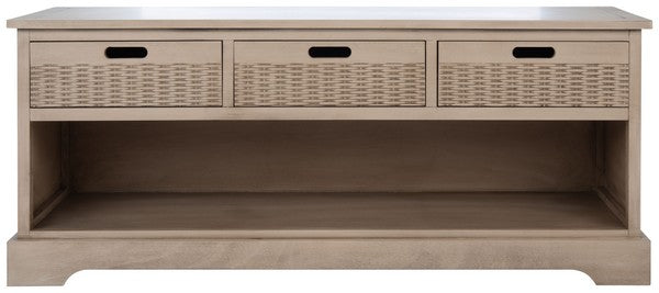 Landers 3 Drawer Storage Bench/sand - Cool Stuff & Accessories
