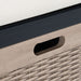 Landers 2 Drawer / Cushion Storage Bench/ Black - Cool Stuff & Accessories