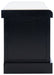 Landers 2 Drawer / Cushion Storage Bench/ Black - Cool Stuff & Accessories